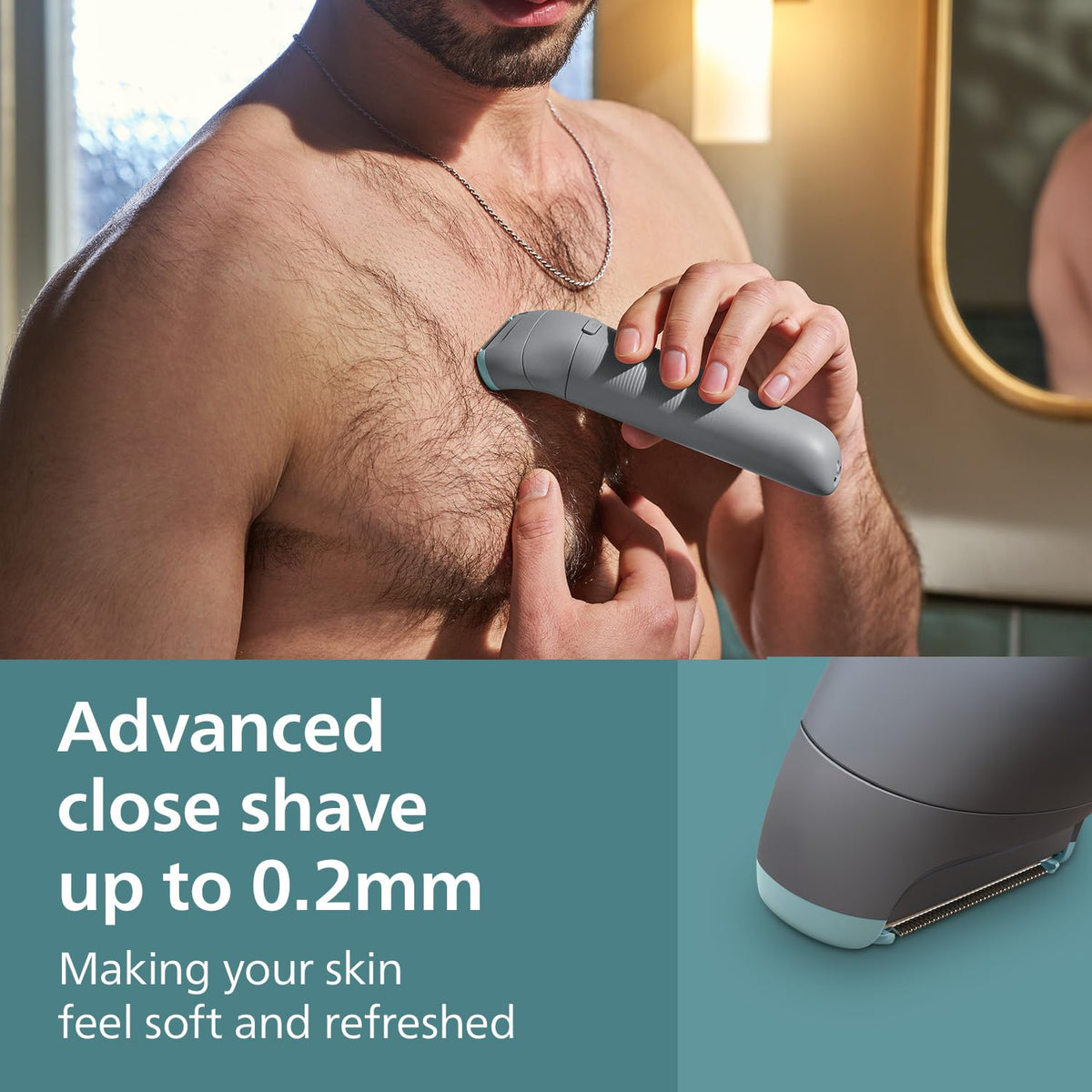 Philips Body & Balls Trimmer for Men Private Parts (BG3470/15)