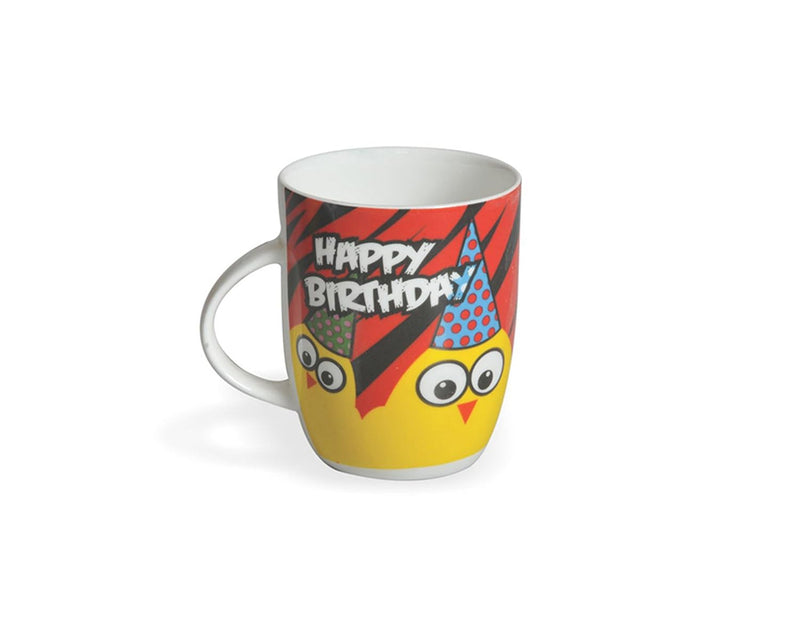 Clay Craft Orchid 365 Milk Mug, 350Ml/5.7Cm, Multicolour