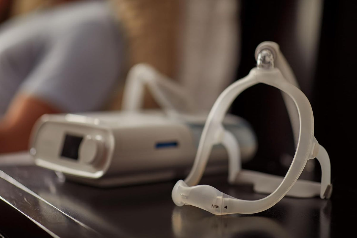Philips DreamStation Auto CPAP Machine with DreamWear Under the Nose Nasal Mask with Medium Frame & Headgear