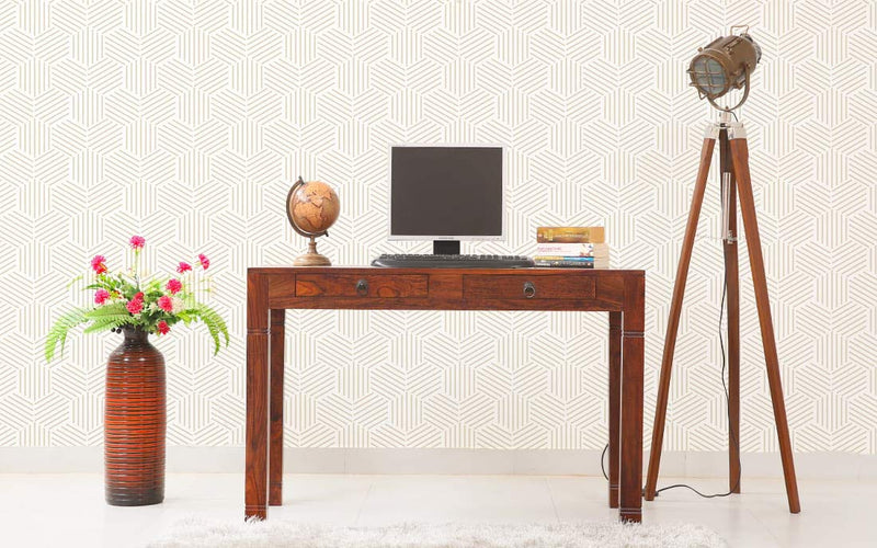 Sheesham Wood Writing Study Table for Students for Home Study Desk Table for Home and Office