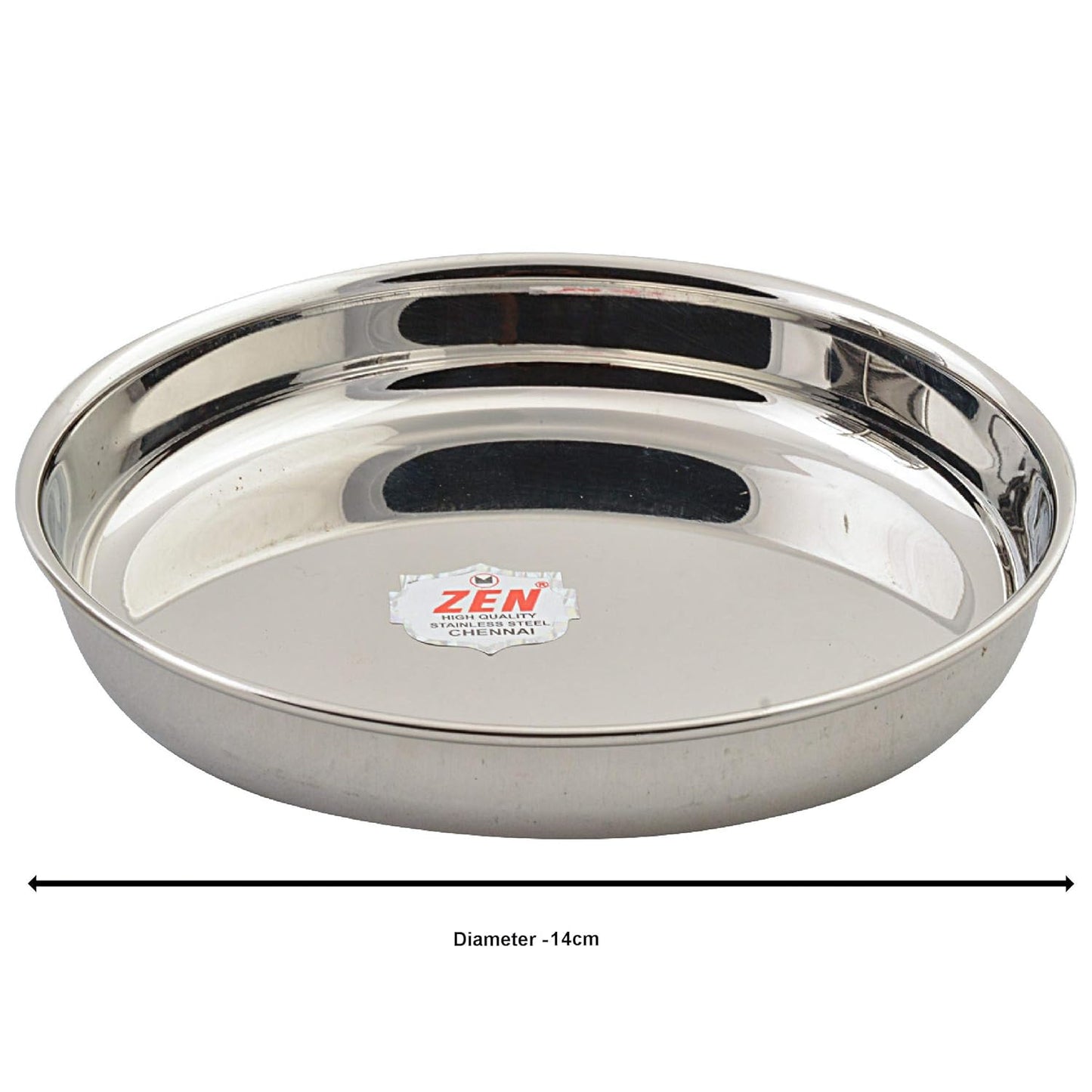 JAIN Stainless Steel 2in1 Thatte Idly Stand | Dhokla Maker & Idiappam Stand - 8 Plates Thatte Idli Plate & Momos Steamer Stand (4 Thattu Idly Plates, 4 Idiappam Plates, 1 Stand) - Silver