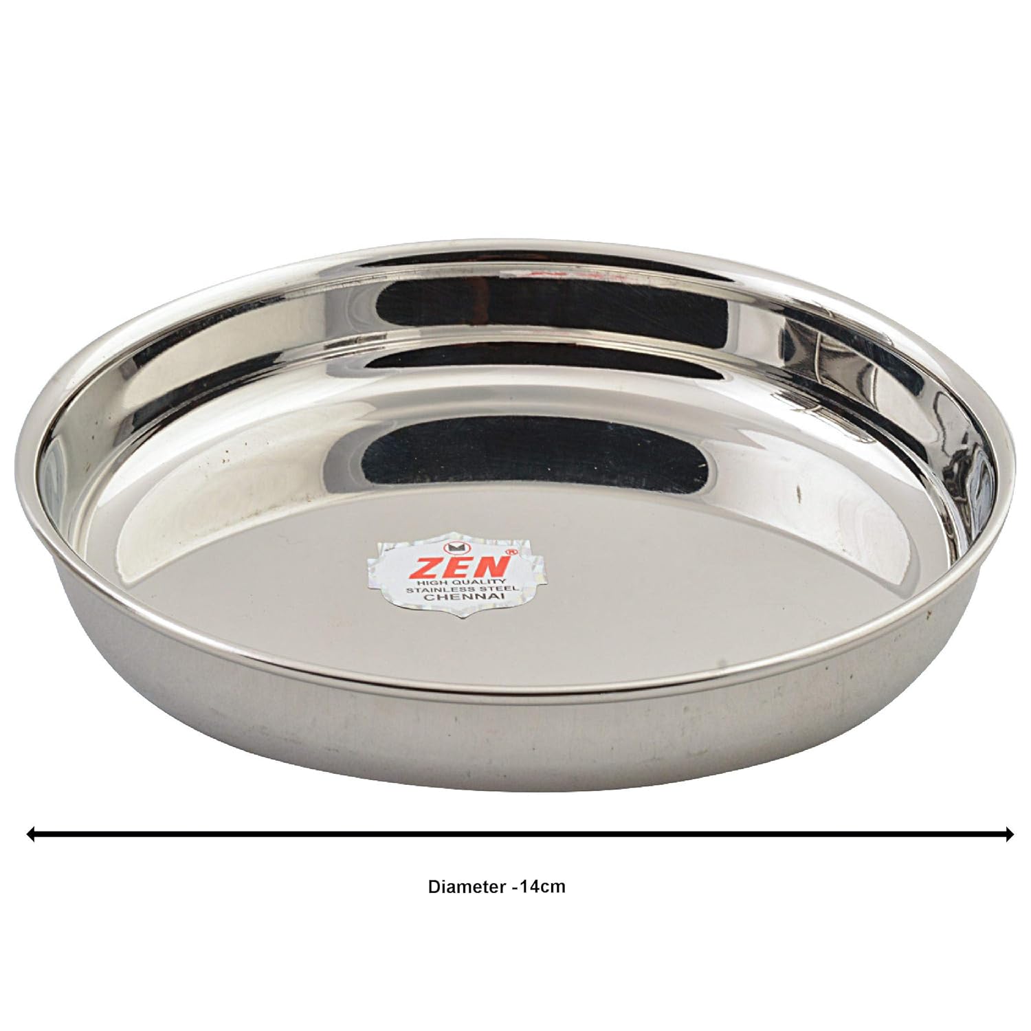 JAIN Stainless Steel 2in1 Thatte Idly Stand | Dhokla Maker & Idiappam Stand - 8 Plates Thatte Idli Plate & Momos Steamer Stand (4 Thattu Idly Plates, 4 Idiappam Plates, 1 Stand) - Silver