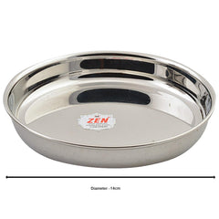 JAIN Stainless Steel 2in1 Thatte Idly Stand | Dhokla Maker & Idiappam Stand - 8 Plates Thatte Idli Plate & Momos Steamer Stand (4 Thattu Idly Plates, 4 Idiappam Plates, 1 Stand) - Silver