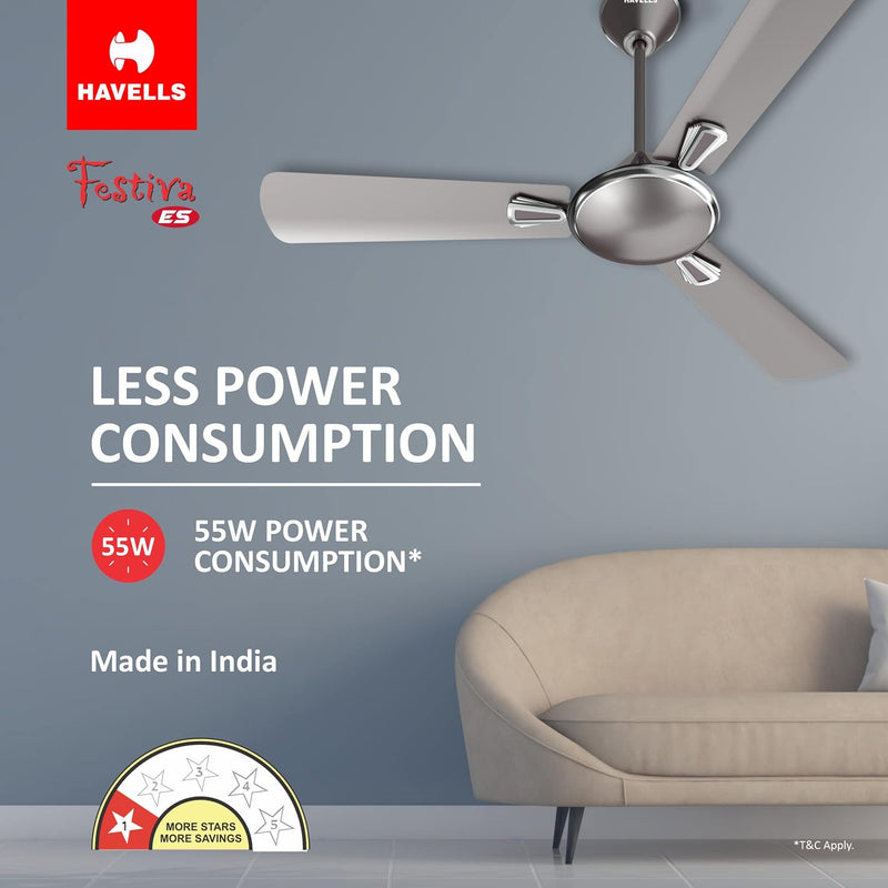 Havells 1200mm Festiva ES Ceiling Fan-2
