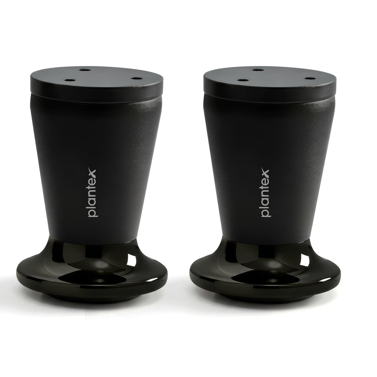 Plantex 3 Inch Sofa Leg for Bed Furniture/Aluminium Sofa Leg for Table/Support Legs/Furniture Leg - Pair of 1 (2 Piece) (DTS-87, Black)-1
