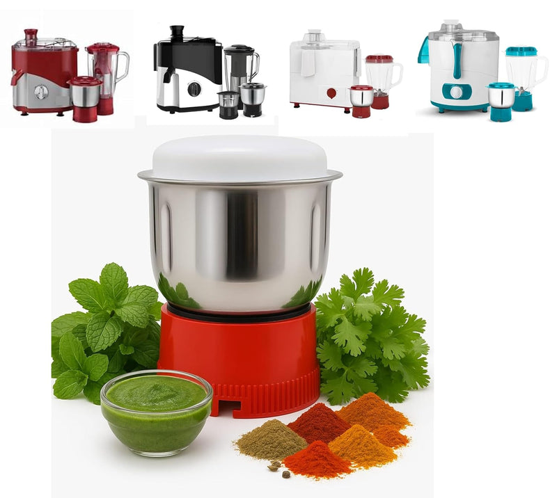 400ml Juicer Mixer Grinder Chutney Jar – Compatible with Selected Maharaja Whiteline Models (Only Fits Models Shown in Images) – Check Before Order NOT FOR OTHER MODALS AND BRANDS