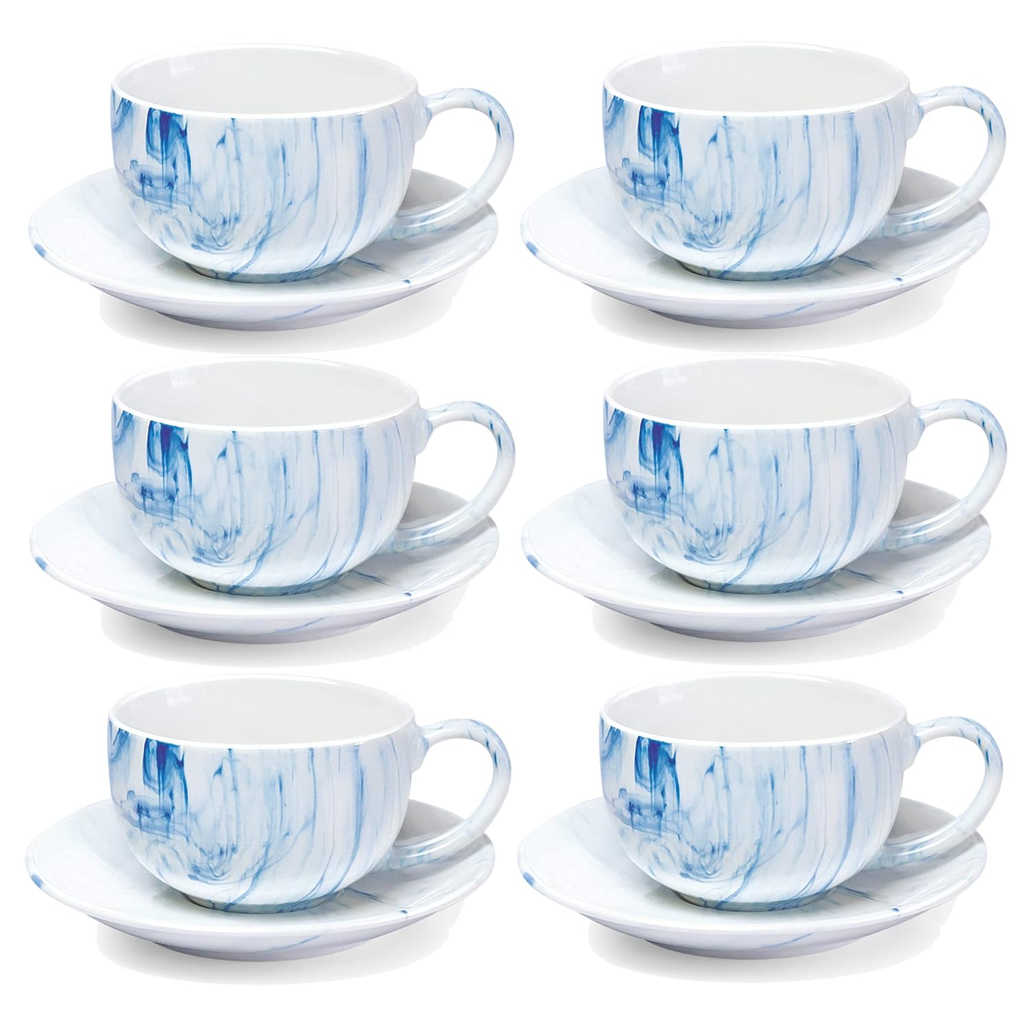 Marble Cup And Saucer (Treo by Milton)