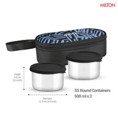 Plato Pack Big Flat Insulated Tiffin And Jacket (Milton)