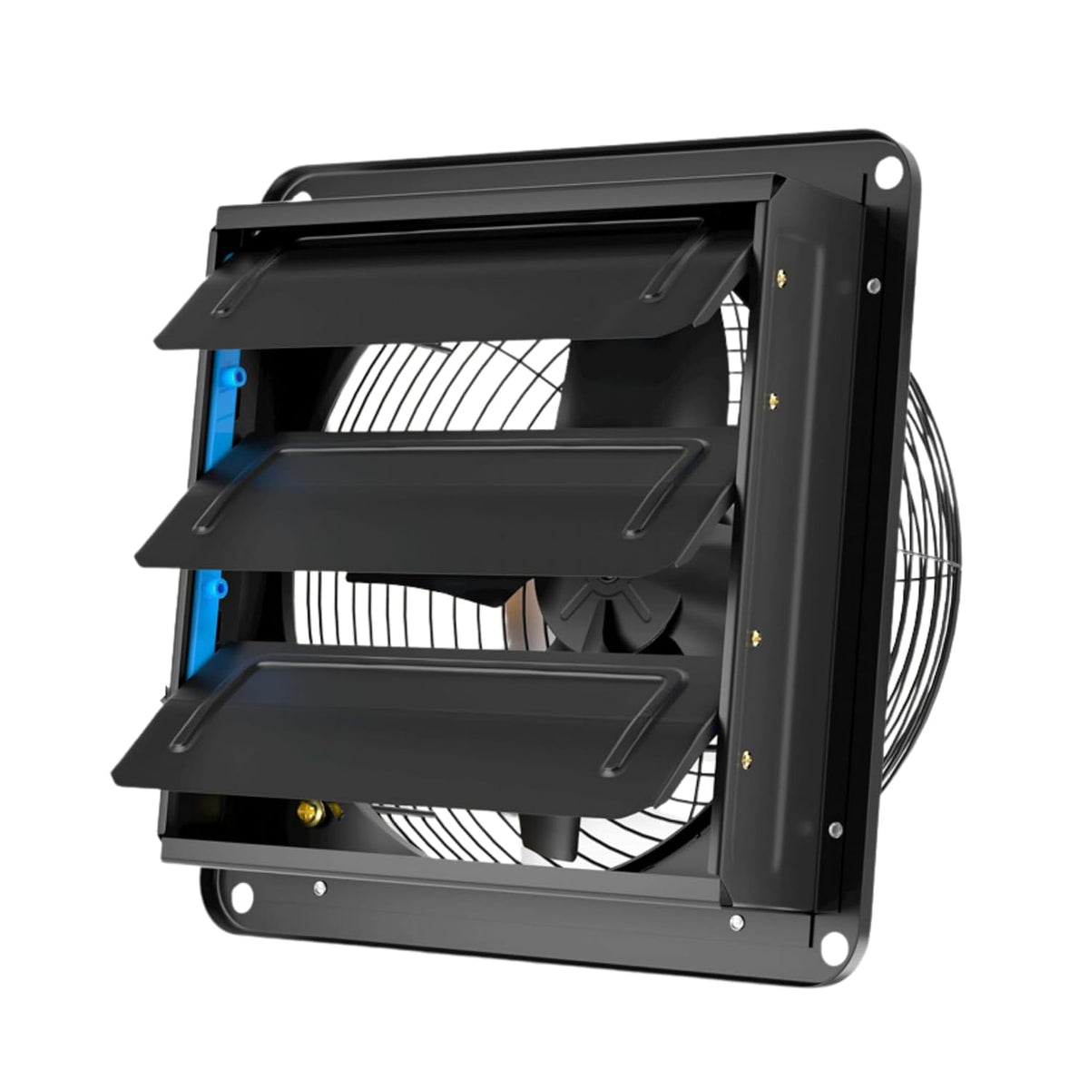 Astberg AHA12 10X10 Powder Coated Propeller fan With Shutter/Wall Exhaust/Large Airflow Strong Wind Louver industrial exhaust fan/2 year