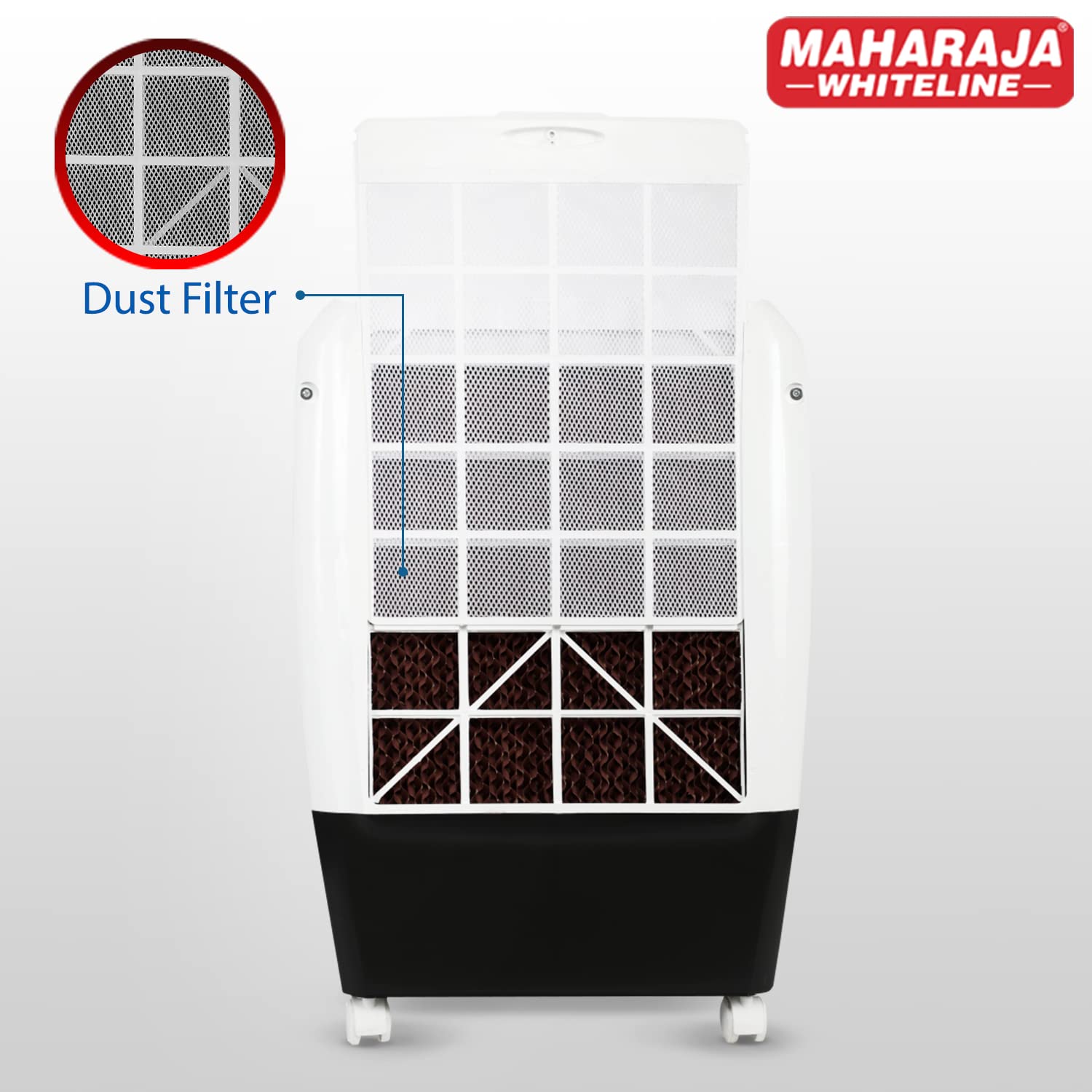 Maharaja Whiteline Frost Air 25 Air Cooler, 22 Litre, White & Grey (Co-165) Qty: 12