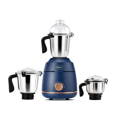 Pigeon Nex Grind 3 jar Blue color Mixer Grinder | 800W Powerful BLDC motor