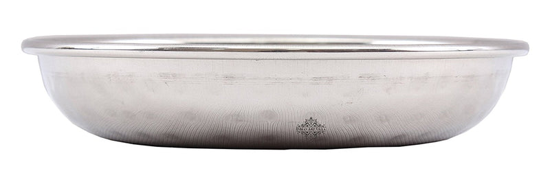 Steel Hammered Design Serving Rice Sweets Dinnerware