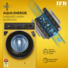 IFB 7 Kg 5 Star Front Load Washing Machine 2X Power Steam (ELITE ZLS 7012, Yellow, In-built Heater, 4 years Comprehensiv