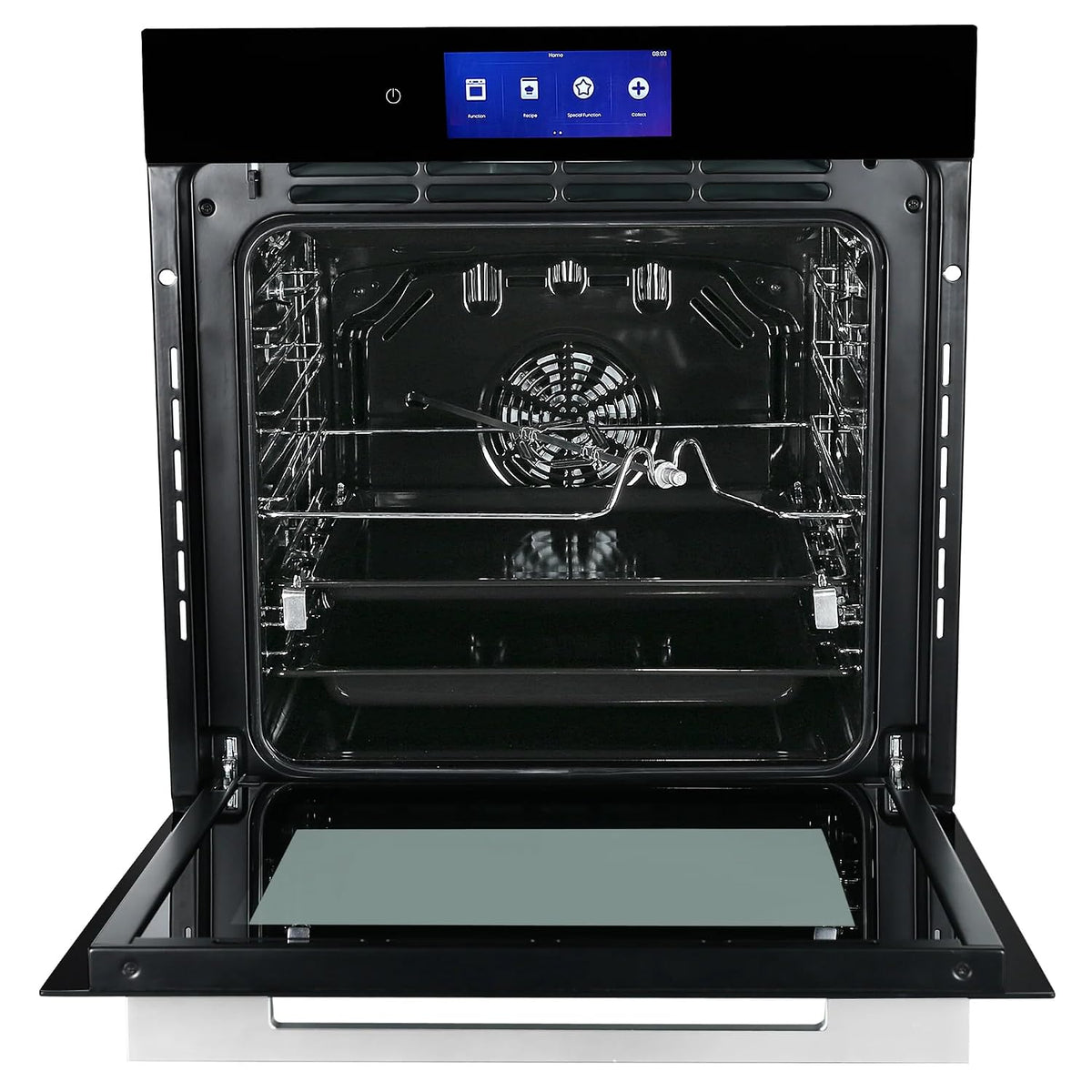 Faber 83L Built-In Microwave Oven with Built in oven with 18 functions | Auto Cook Menus & Auto Power Off Protection, De