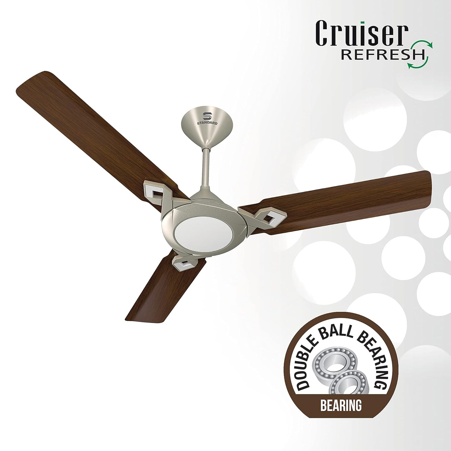 Standard Cruiser Refresh 1200mm Ceiling Fan (American Wenge)