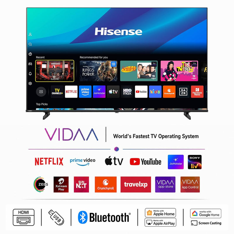 Hisense 75 Inch 75UR8S-4