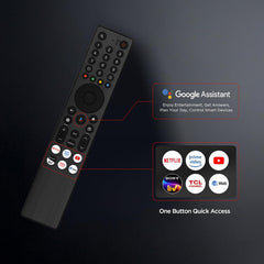 TCL 108 cm (43 inches) 4K Ultra HD Smart QLED Google TV 43P71K