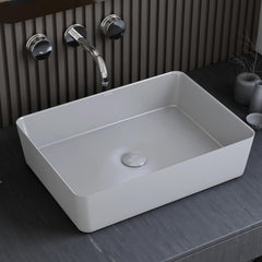 Plantex Melamine Wash Basin/Basin for Bathroom/Tabletop Wash Basin/Restaurants/Office (Grey, 18 x 13 x 4.5 Inch)-1