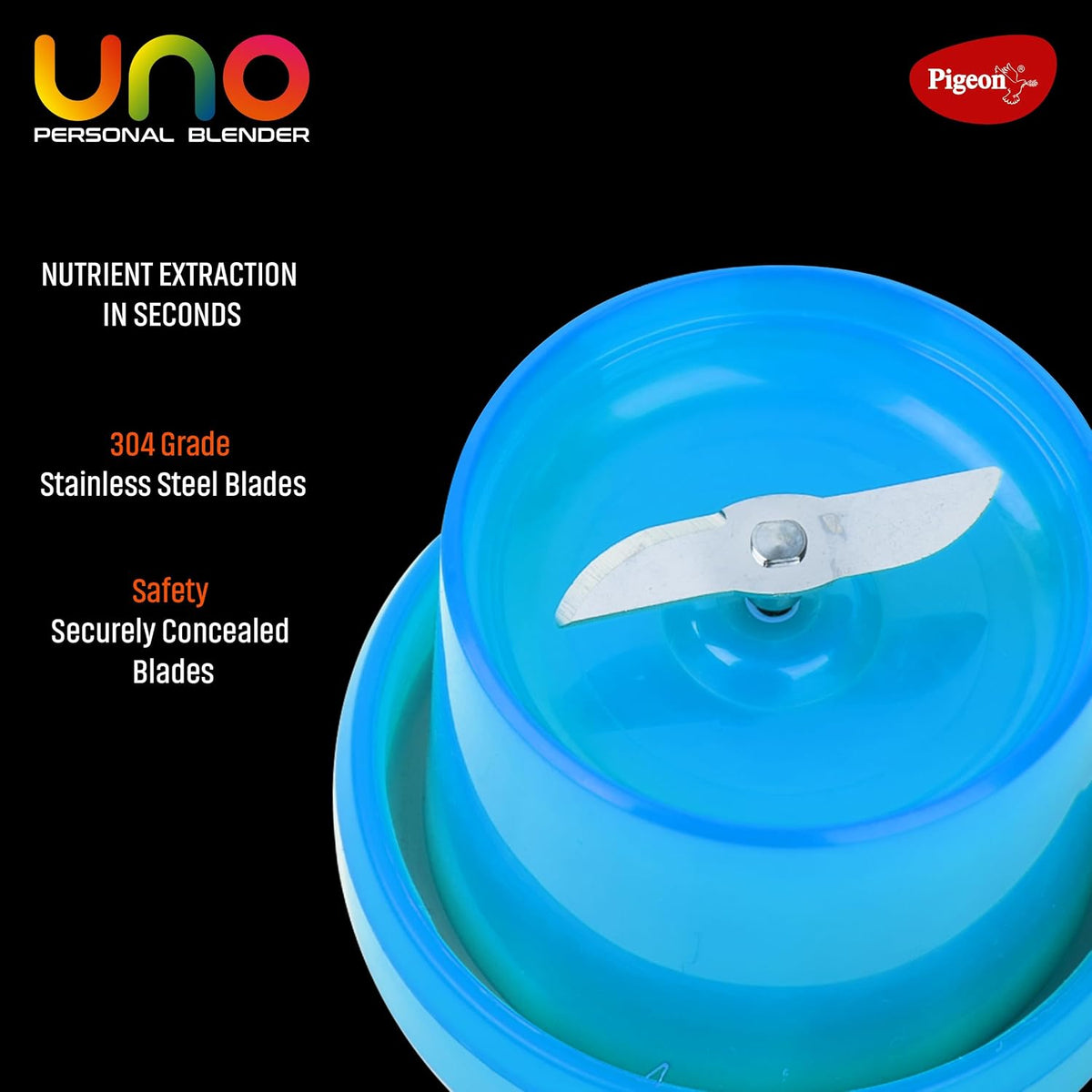 PIGEON UNO PERSONAL BLENDER - BLUE