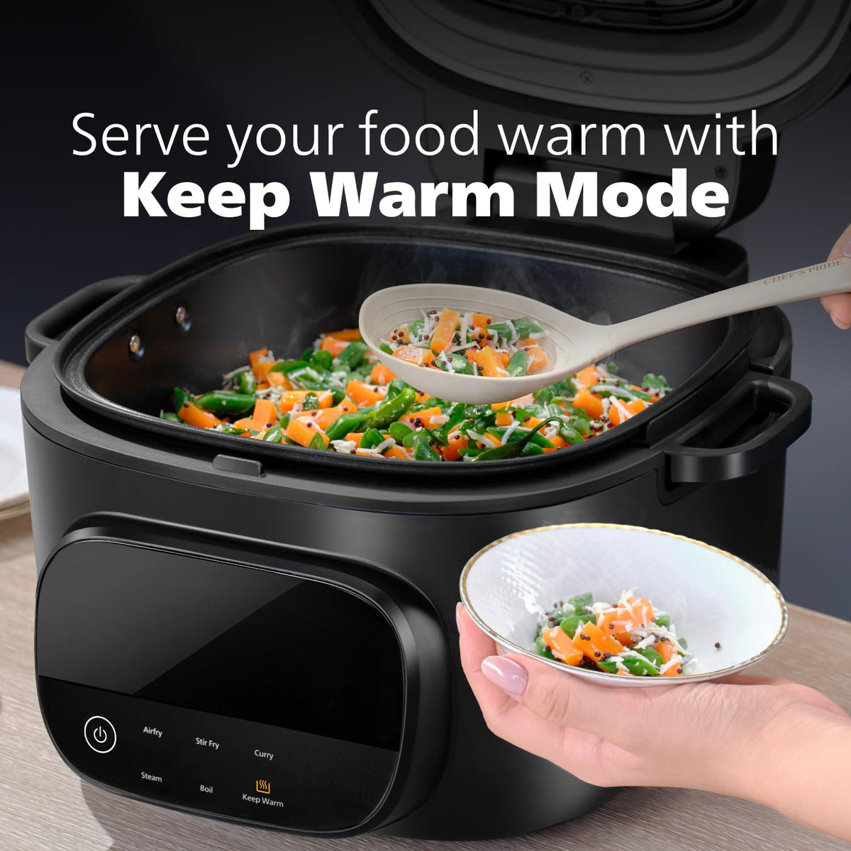Philips Smartchoice OneChef 6L Smart All in One Device, 100% Food Safe