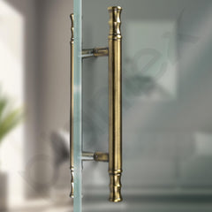 Plantex Main Door Handle/Door & Home Decore/14 Inch Main Door Handle/Pull-Push Handle - Pack of 1 (Brass Antique)-5