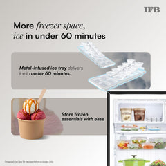 IFB 206L 5 Star Advanced Inverter Direct-Cool Single Door Refrigerator with 30 Hrs Cooling Retention, Big Vegetable Box, 4 Year Super Warranty & Base (IFBDC-232EYOSED)-5