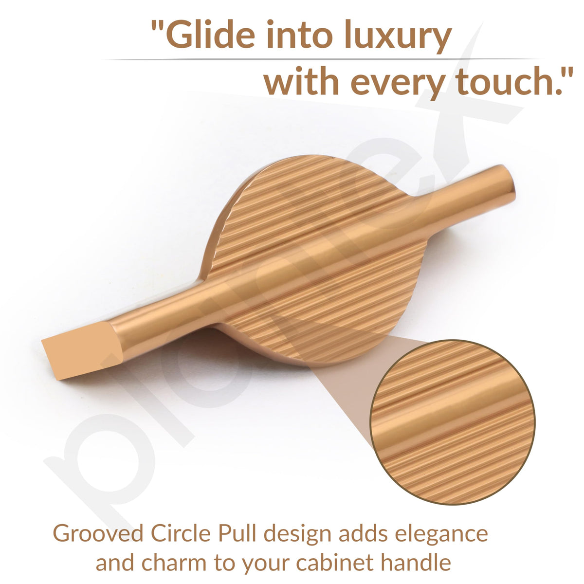 Plantex Cabinet Handle/96mm Handle for Cabinet/Wardrobe/Kitchen Handle/Door Pull-Push Handle for Home/Office - Pack of 1 (Gold) (Model APS-DTC-5590)-4