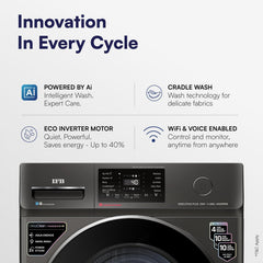 IFB 11 Kg 5 Star Front Load Washing Machine (EXECUTIVE PLUS OXN 1114, Onyx)