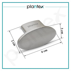 Plantex Knobs for Drawer/Small Drawer Knobs/Knobs for Cabinets/Pull-Push Knobs for Kitchen/Bedroom Drawer - Pack of 2 (Oval, Matt)-3