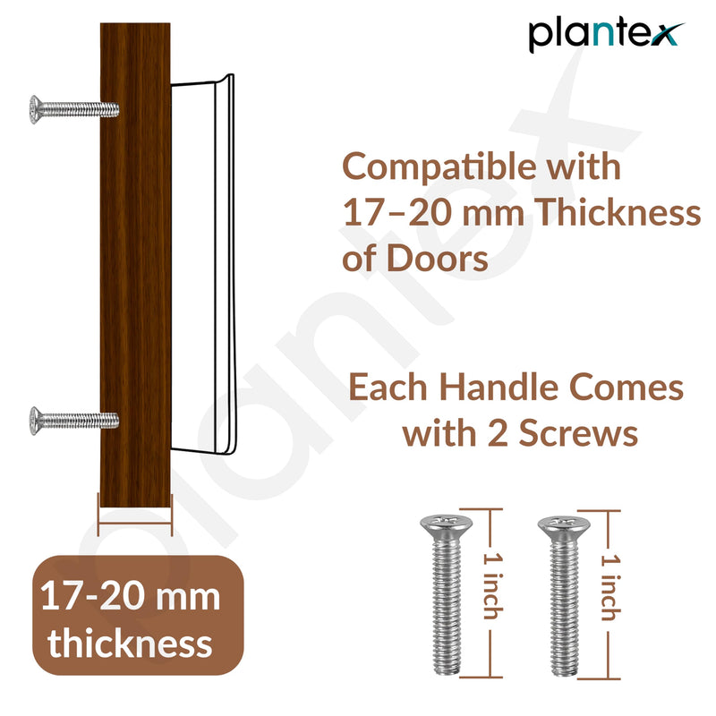 Plantex Cabinet Handle/160mm Handle for Drawers/Wardrobe/Kitchen Handle/Door Pull-Push Handle for Home/Office - Pack of 1 (Rose Gold)-5