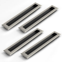 Plantex Sliding Door Handle/Concealed Handle for Sliding Door/224mm Concealed Handle for Wardrobe/Kitchen Cabinet - Pack of 4 (Satin) (Model APS-DTC-3900)-1
