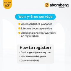 atomberg Studio Exhaust 6 Inches | Suitable for Bathroom, Kitchen | BLDC Motor | Easy to Clean | 2 Year Warranty (Dark Wood)