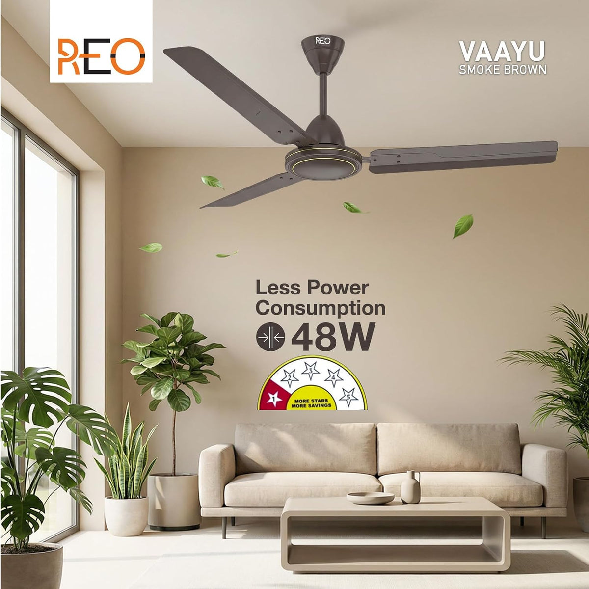 Havells REO Vaayu 1200 mm ES Ceiling Fan-2