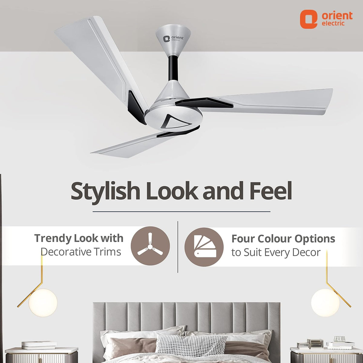 Orient Electric Orina 1200mm Ceiling Fan (Pearl White Black)-2