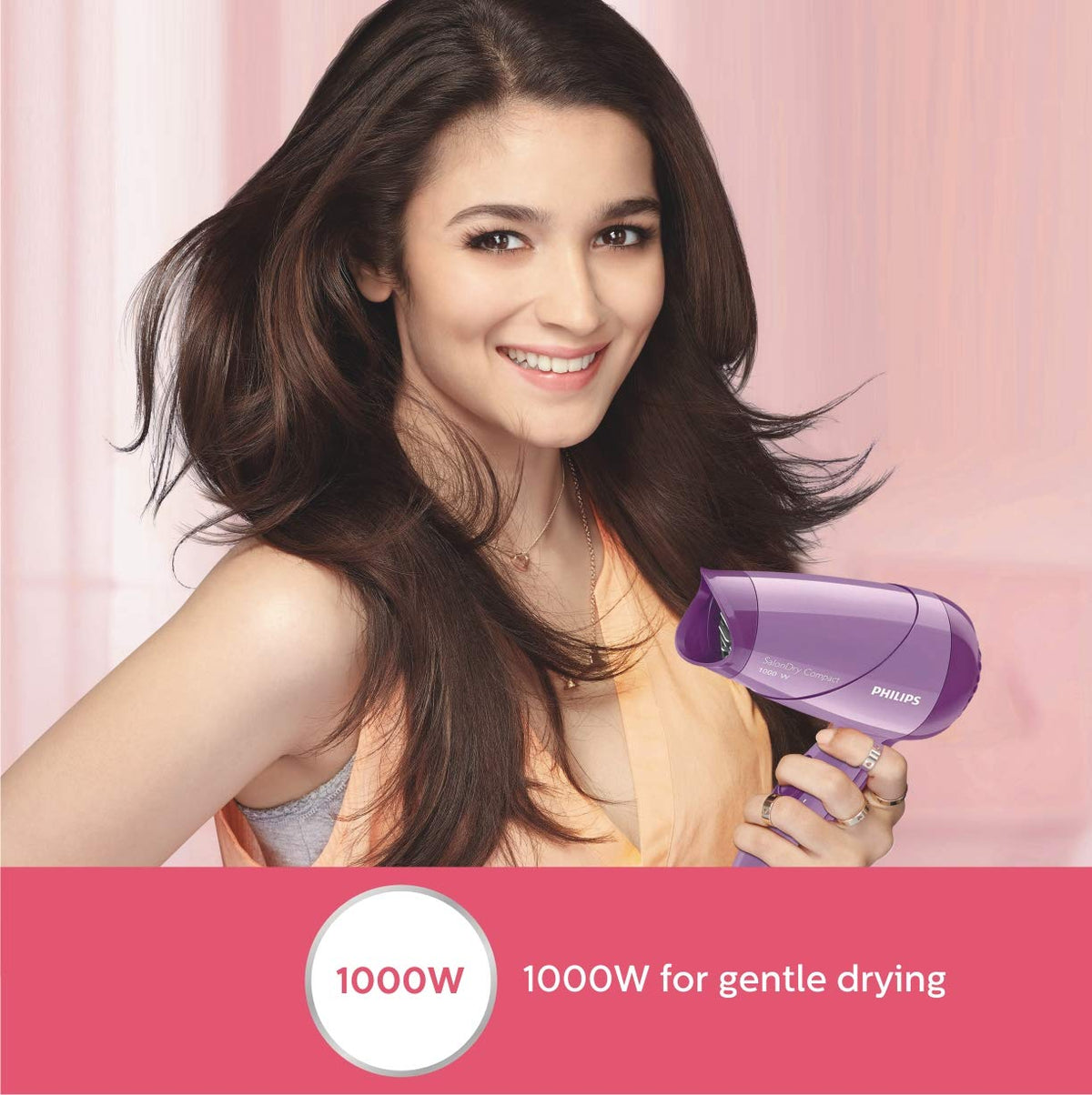 Philips Male Body Groomer Shaver (BG1025/15) & Dryer (HP8100/46) Combo, Black