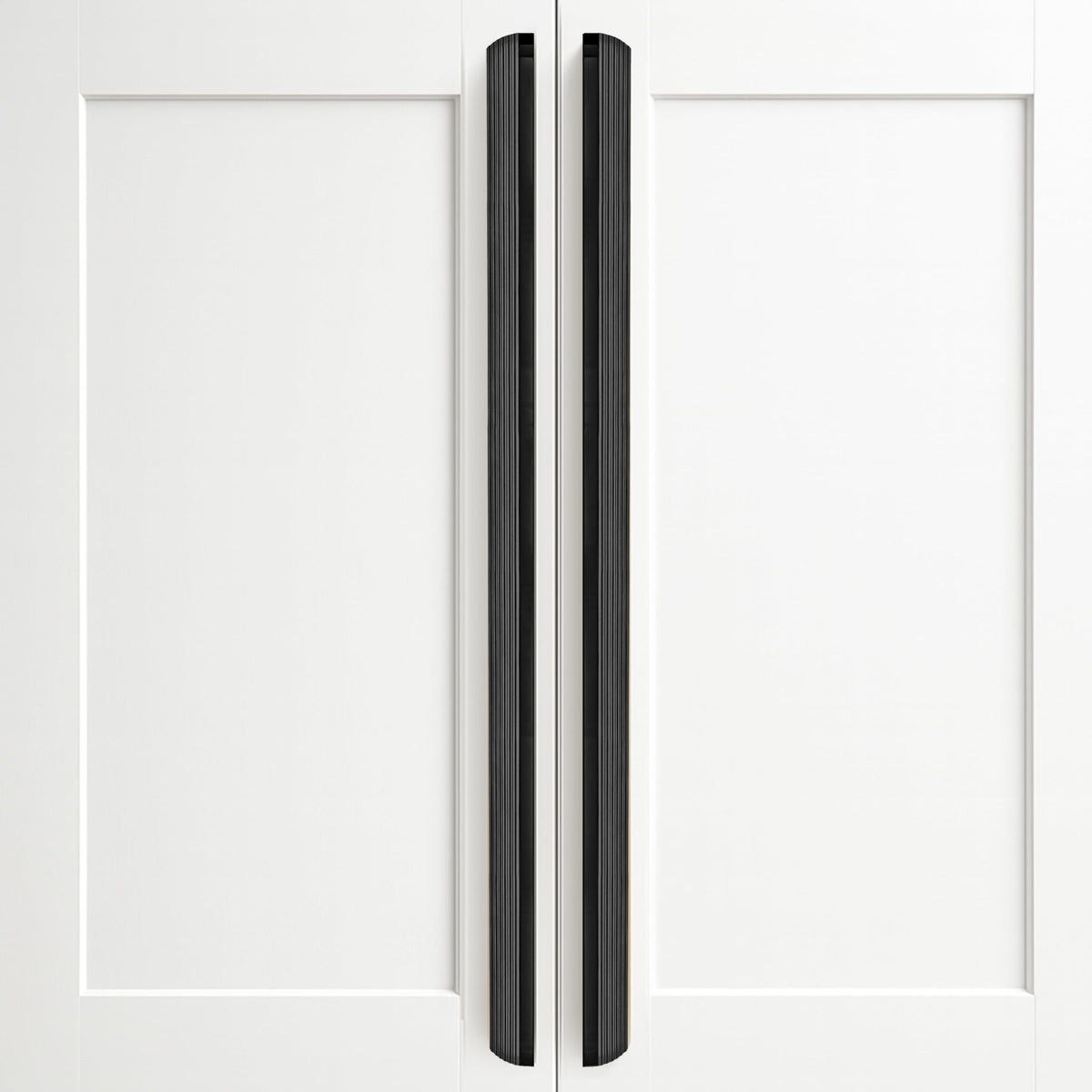 Plantex Cabinet Handle/Kitchen Cabinet Door Handle/Wardrobe/600 mm Cupboard Handle/Door Pull-Push Handle for Home/Office - Pack of 2 (Black) (Model APS-DTC-5200)