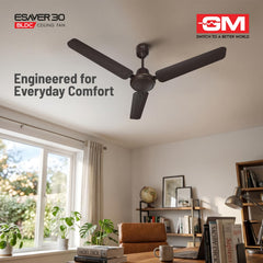 GM E Saver BLDC 1200 mm Ceiling Fan with Remote | 5 Star-4
