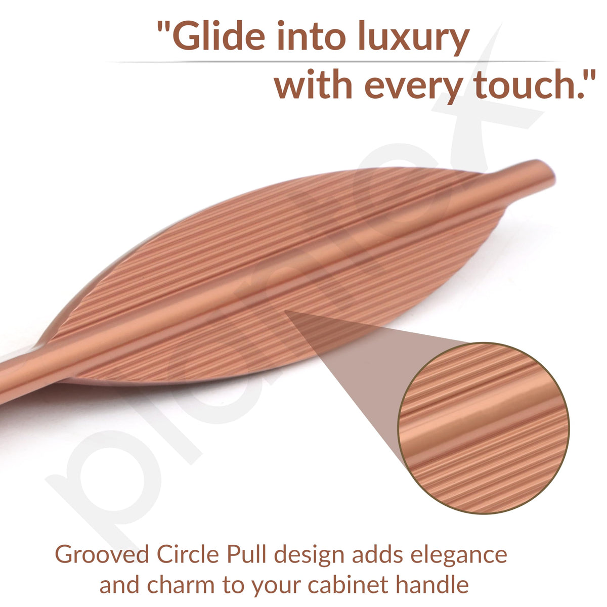 Plantex Cabinet Handle/Kitchen Cabinet Door Handle/Wardrobe/600 mm Cupboard Handle/Door Pull-Push Handle for Home/Office - Pack of 2 (Rose Gold)-4