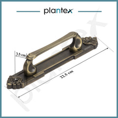 Plantex Heavy Duty 8 Inch Main Door Handle/Pull Push Handle for Home & Hotel/3 Years Warranty Pack of 1 (294,Brass Antique Finish)-2
