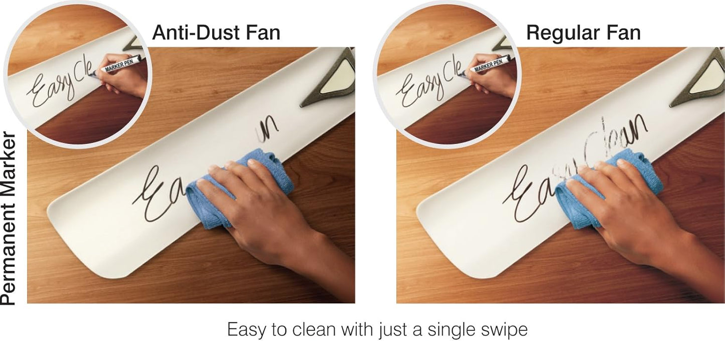 Crompton Avancer Prime 1200 mm (48 inch) Decorative Ceiling Fan with Anti Dust Technology (Conch Cream) 1 Star