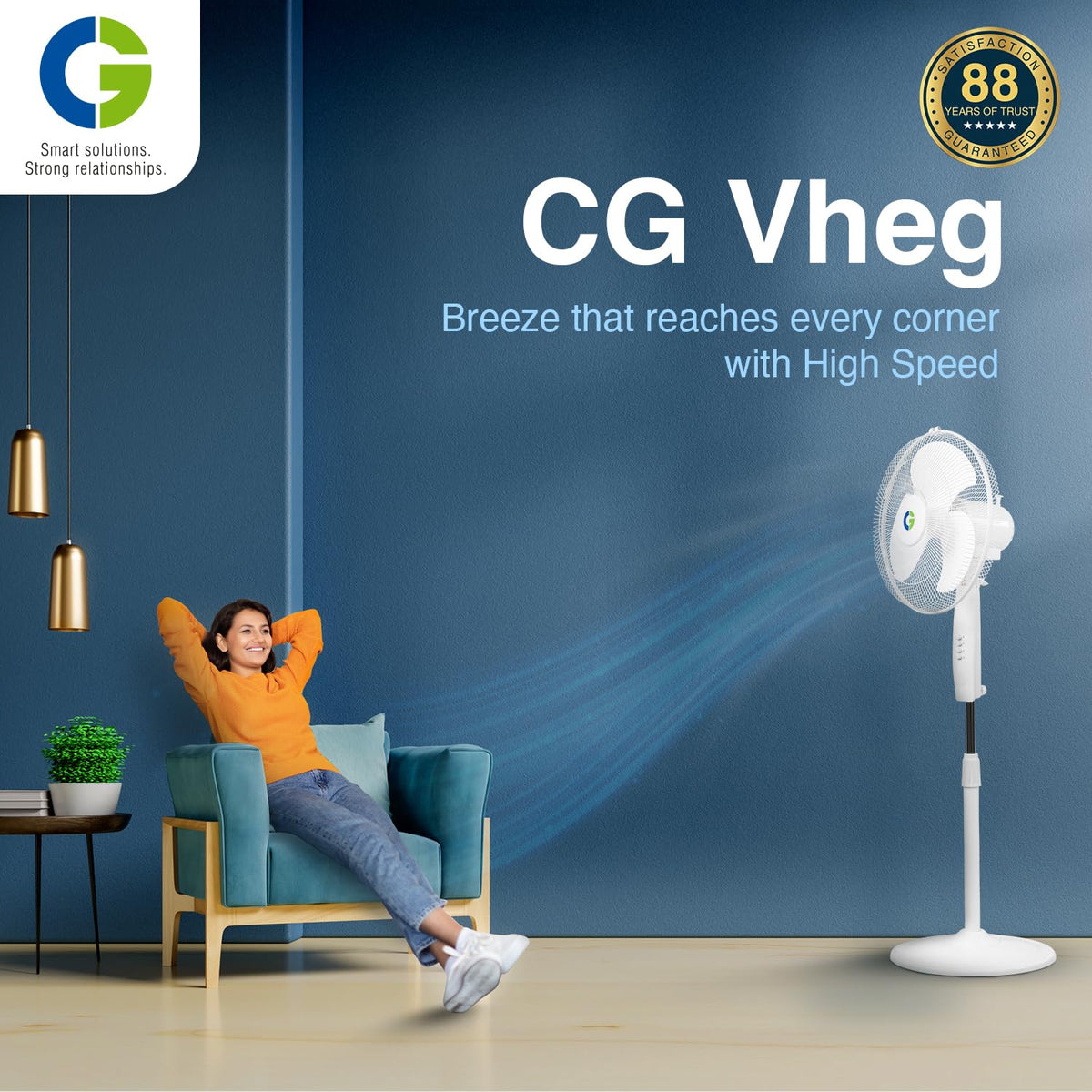 CG VHEG Pedestal Fan 400mm-2