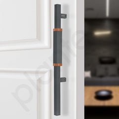 Plantex 20.5 Inch Main Door Handle/Aluminium Door Handle/Pull-Push Door Handle/Door Accessories (Pack of 1, Rose Gold, Grey)-5