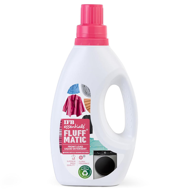 IFB Essentials Fluff Matic Front Load Liquid Detergent 880 ml (Pack of 10)