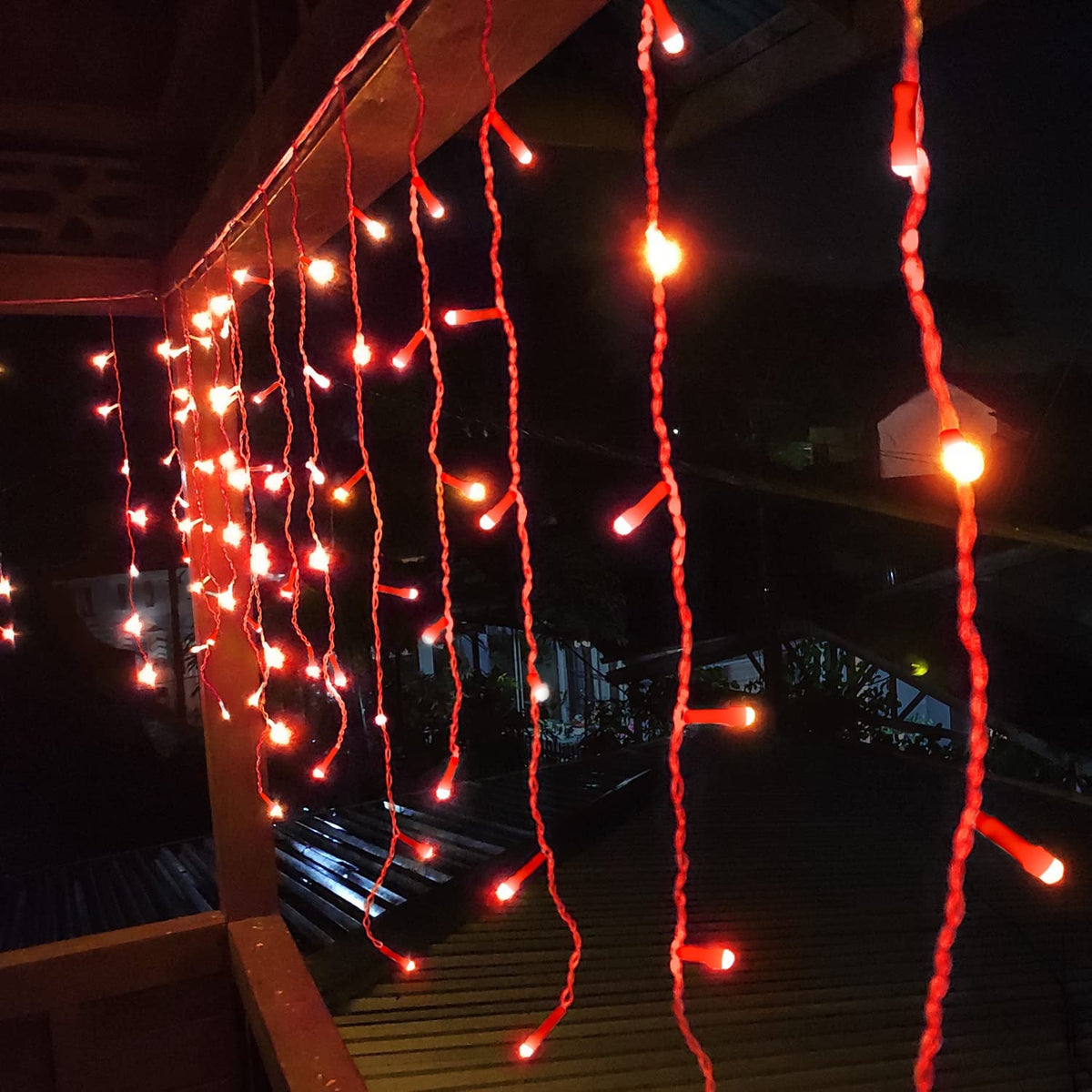 Philips Starlit 12 Meter 72 LEDs String Light for Decoration (58224-red)