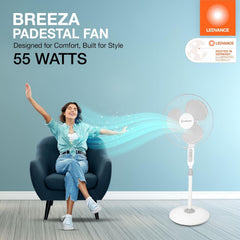 LEDVANCE Brezza Pedestal Fan 400mm-3