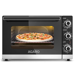 AGARO Marvel 48 Liters Oven Toaster Griller, Motorised Rotisserie and Convection Cake Baking OTG with 3 Heating Mode, (Black)