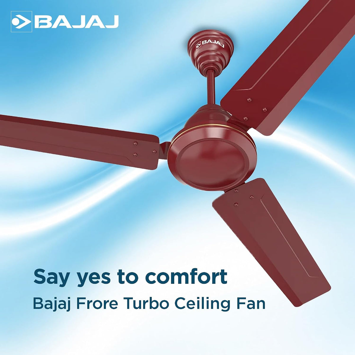 Bajaj Frore Turbo BLDC 1200 MM 5 Star Rated Ceiling Fans For Home-2