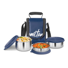 Tasty Lunch Combo Steel Tiffin (Milton)