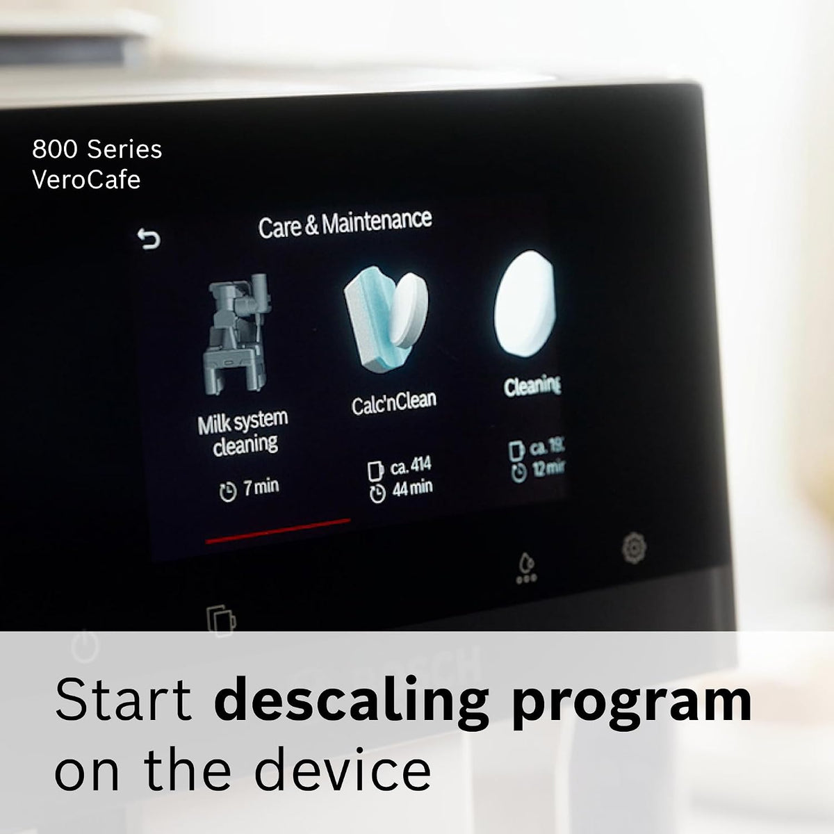 Bosch Descaling Tablets for VeroCafe Coffee and Espresso Machines