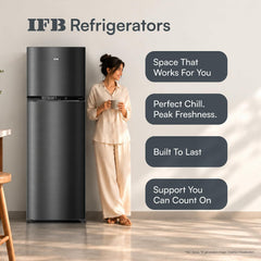 IFB 331L 3 Star 12-in-1 Convertible, Advanced Inverter Frost-Free Double Door Refrigerator with 30 Hrs Cooling Retention